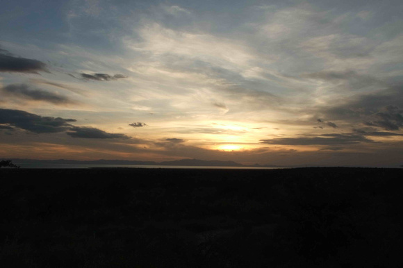 Sunset, Clouds and Lake Turkana