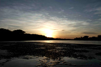 Setting Sun over Turkwel River