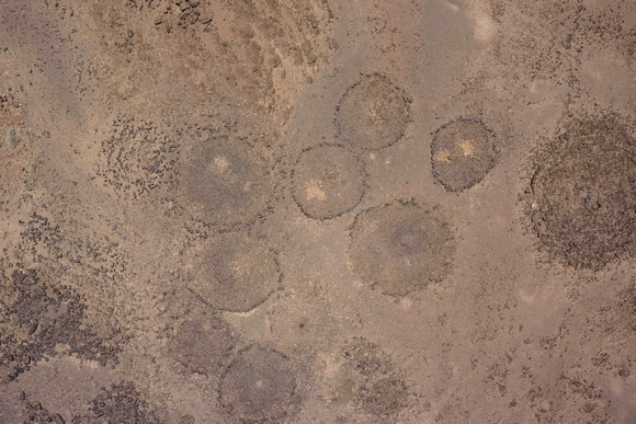 Aerial image of the Stone circles